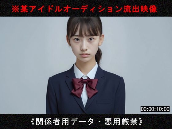 某アイドルオーディション流出映像【No.1008】 Blue Frames